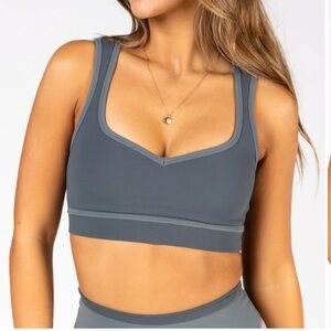 P’tula PURELUXE Sweetheart Sports Bra - Dark Slate (Grey)